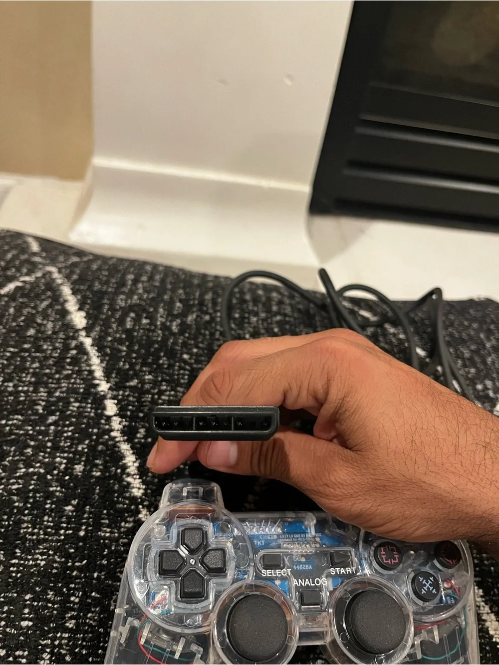 N/A wired transparent